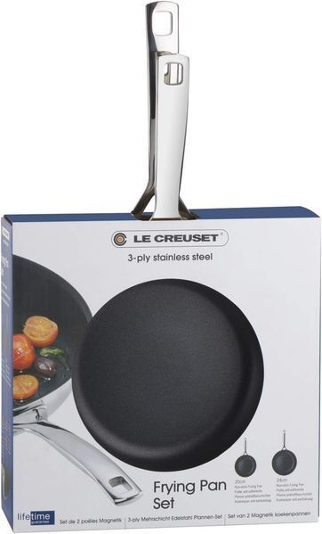 Набір із 2 сковорідок Le Creuset 20 см та 24 см 96210000001000 фото