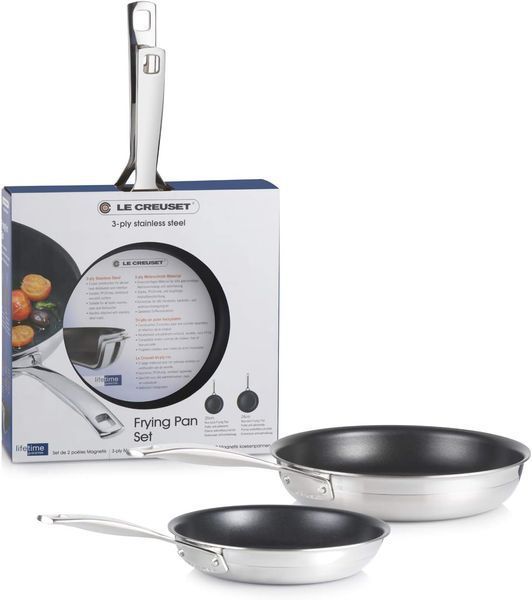 Набір із 2 сковорідок Le Creuset 20 см та 24 см 96210000001000 фото