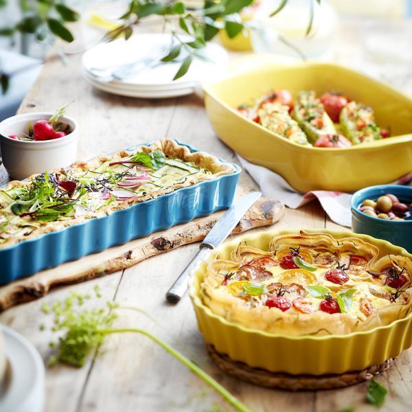 Форма для випічки Emile Henry Ovenware 24,5 см синя 606024 фото