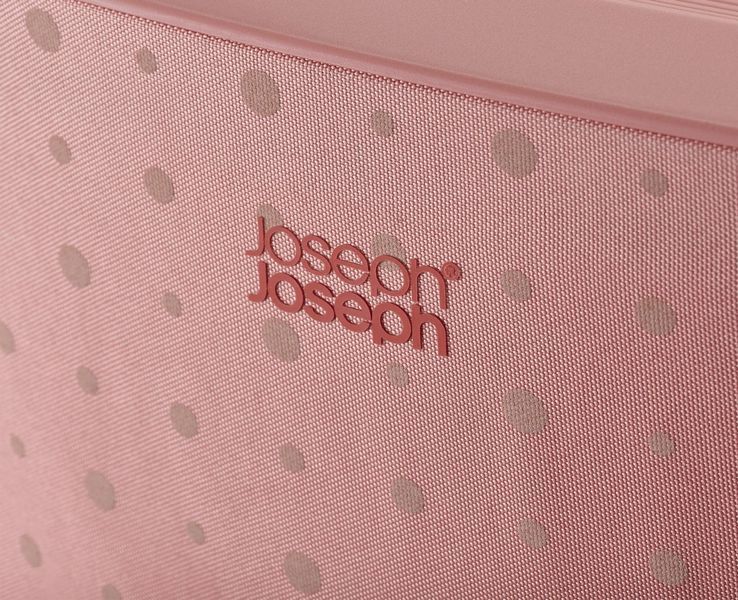 Кошик для білизни Joseph Joseph Tota Pop Coral 60 л з двома відділеннями 50026 фото