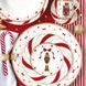 Набор из 4 десертных тарелок Easy Life Nutcracker Twist 19 см новогодний 111004358 фото 5