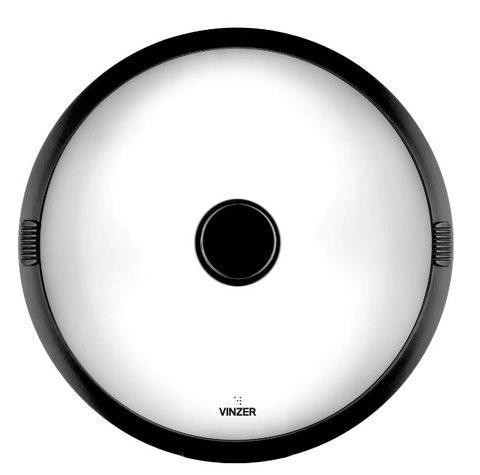 Кришка Vinzer 24 см чорна 50246 фото