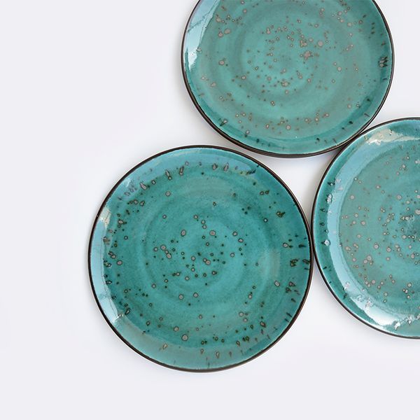 Тарелка Manna ceramics Тиффани Бирюза 26 см 2026-17 фото