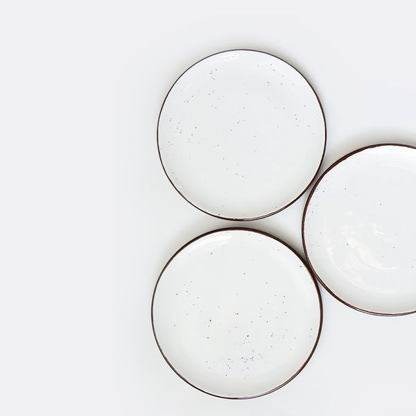 Тарелка Manna ceramics Ультрамарин 21 см 2021-03 фото