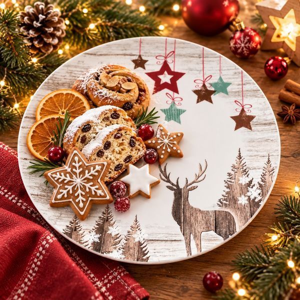 Тарелка обеденная Seltmann Life Christmas 28 см 001.753899 фото