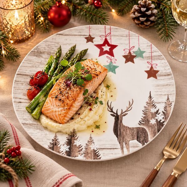 Тарелка обеденная Seltmann Life Christmas 28 см 001.753899 фото
