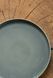 Тарелка десертная Dovbysh Porcelain NOVA Grey 22 см серая 100118 фото 2