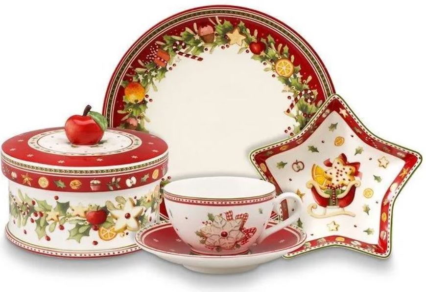 Тарілка обідня Villeroy & Boch Winter Bakery Delight 27 см 1486122621 фото