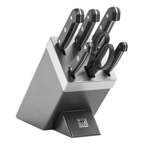 Набор ножей Zwilling Gourmet 7 предметов с самозатачиванием серый 36133-410-0 фото