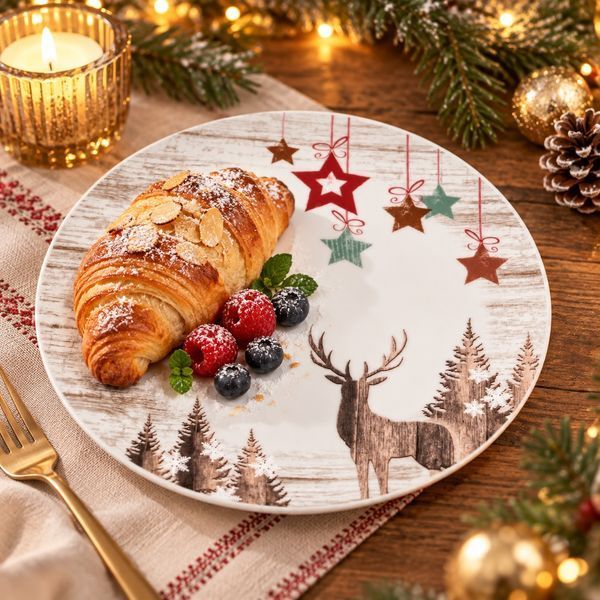 Тарілка десертна Seltmann Life Christmas 22,5 см 001.753897 фото