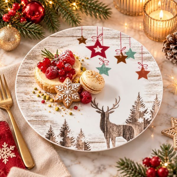 Тарілка десертна Seltmann Life Christmas 22,5 см 001.753897 фото