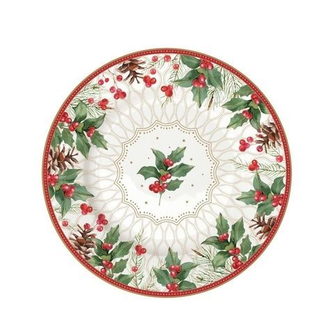 Десертная тарелка Easy Life Christmas Berries 19 см R0944#CHBE фото