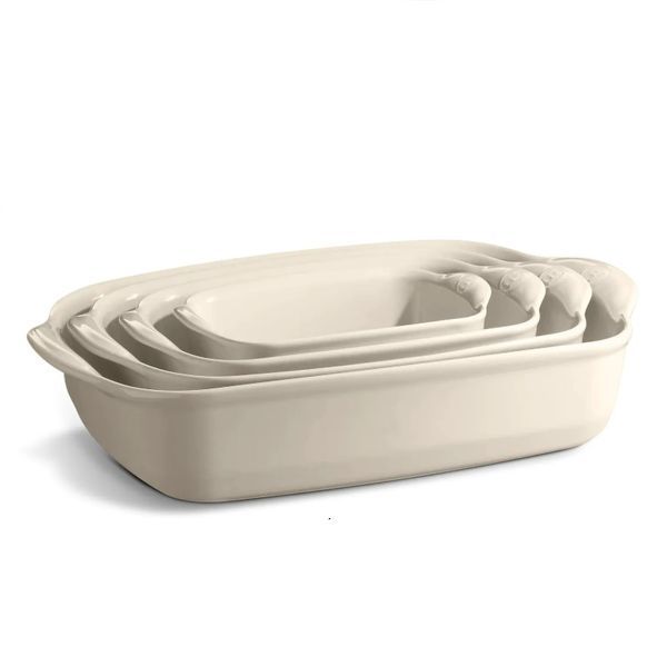 Форма для запекания Emile Henry Ovenware 36&times;23,5&times;8 см белая 019652 фото