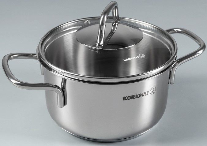 Кастрюля Korkmaz Perla 1,8 л 16 см A1653 фото