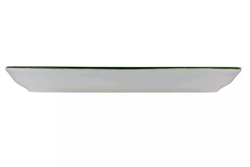 Тарелка овальная ID Fine Modest Green 33X21 см 16001-143033 фото