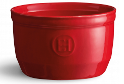 Набір порційних форм (рамекінів) Emile Henry №10 2 шт 0,25 л керамічні червоні 344010 фото
