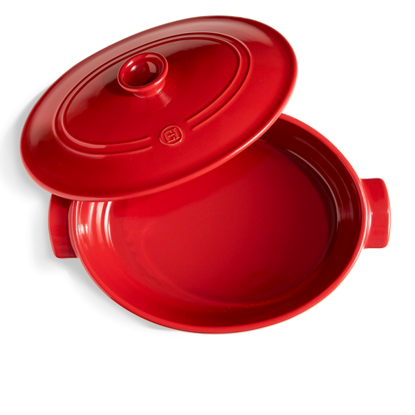 Гусятниця Emile Henry Flame 6 л с крышкой красная 344560 фото