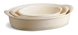 Форма для запекания овальная Emile Henry Ovenware 27х17,5 см кремовая 029050 фото 4