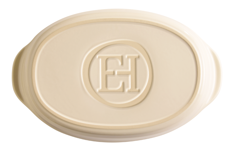 Форма для запекания овальная Emile Henry Ovenware 27х17,5 см кремовая 029050 фото