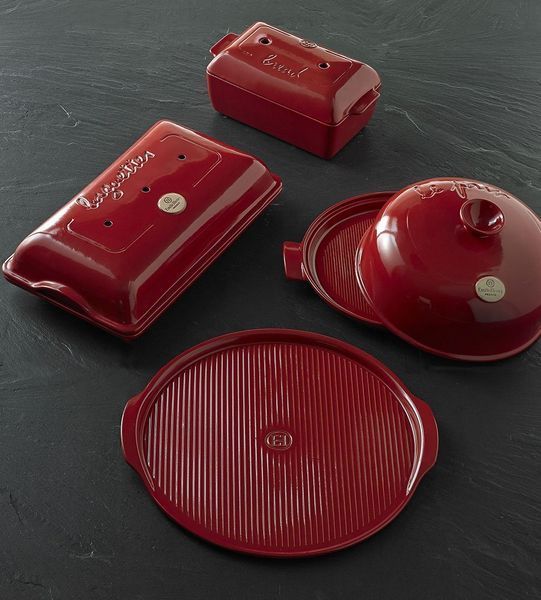 Форма для хліба Emile Henry Specialized Cooking 24х15х12,5 см червона 345504 фото