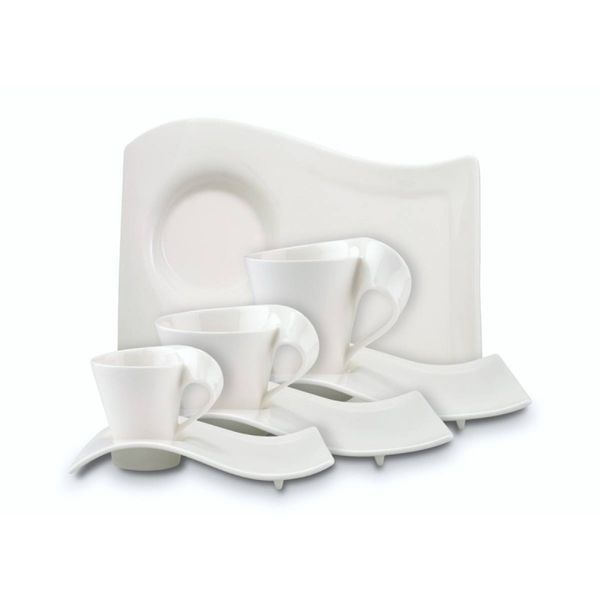 Блюдце Villeroy & Boch NewWave Caffe 22х17 см белое 1024842830 фото