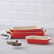 Набор из 3 форм для запекания Le Creuset Classic Volcanic 79161000900080 фото 3