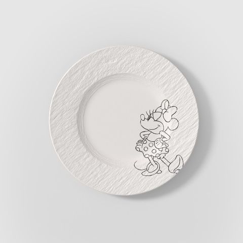 Тарелка десертная Villeroy & Boch Manufacture - Mickey Mouse 21,7 см белая 1047202640 фото