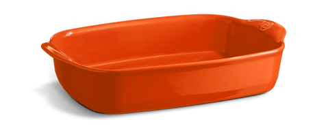 Форма для запікання прямокутна Emile Henry Ovenware 36,5х23,5 см помаранчева 769652 фото