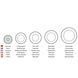 Набір із 2 блюдець Villeroy & Boch Manufacture Rock Blanc 12 см 1042401430 фото 5