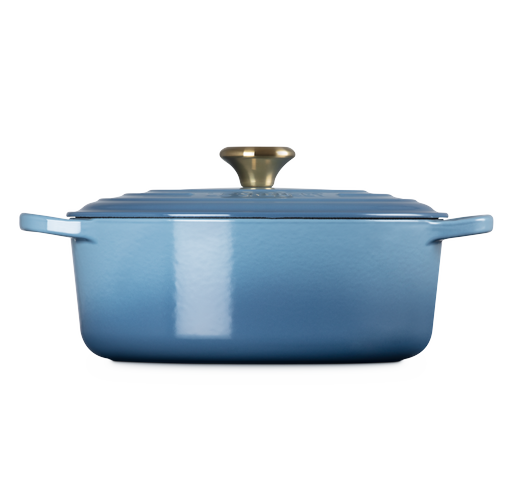 Каструля Le Creuset Signature 4,1 л овальна Chambray 21178274344441 фото