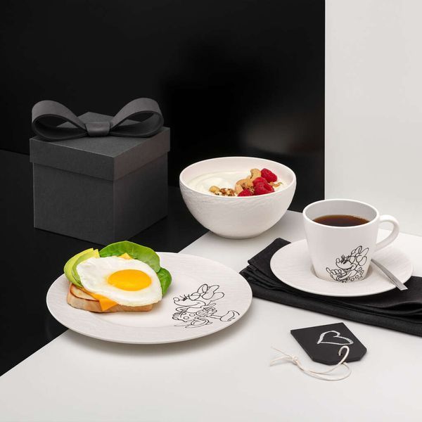 Блюдце Villeroy & Boch Manufacture - Mickey Mouse 15,4 см белое 1047201310 фото
