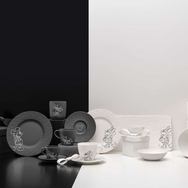 Блюдце Villeroy & Boch Manufacture - Mickey Mouse 15,4 см белое 1047201310 фото