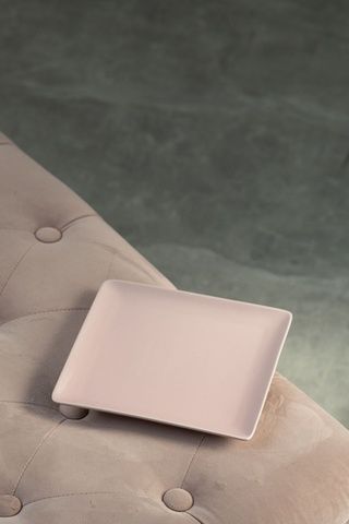 Тарелка десертная Dovbysh Porcelain Vona 18,5 см квадратная 100037 фото