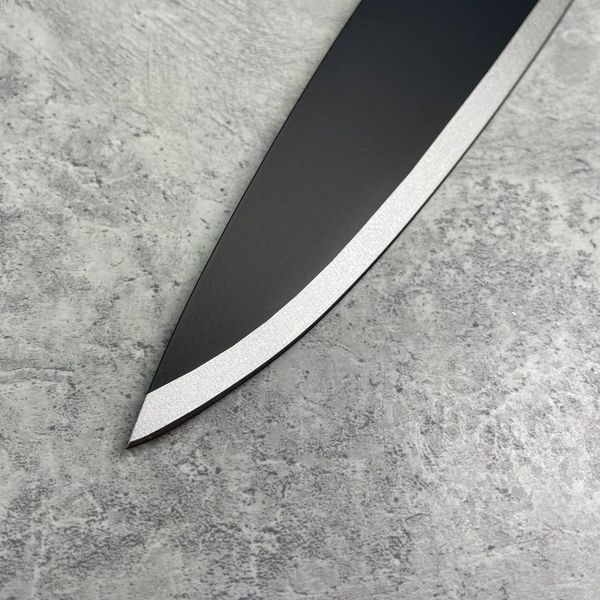 Ніж кухарський Vinzer Geometry Nero line 20,3 см 50304 фото