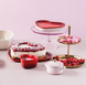 Тарелка десертная Le Creuset Heart Cerise 23 см 80255230600099 фото 5