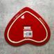 Тарелка десертная Le Creuset Heart Cerise 23 см 80255230600099 фото 3