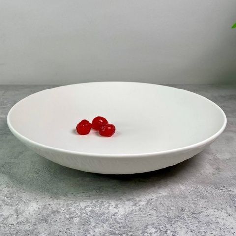 Тарелка для пасты Villeroy & Boch Manufacture Rock Blanc 24 см 1042402536 фото