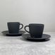 Набір із 2 блюдець Villeroy & Boch Manufacture Rock 15,5 см 1042391310 фото 3