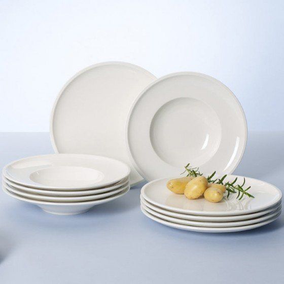Тарелка глубокая Villeroy & Boch Artesano 25 см белая mr 16-4025-2700 фото