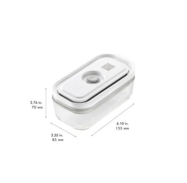 Набір із 3 контейнерів з вакуумними кришками Zwilling Fresh&Save розмірів S, M, L 36803-003-0 фото